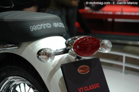 Moto Guzzi V7 Classic : assise
