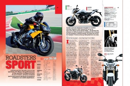 Moto Mag Spécial roadster 2011 : les Sport
