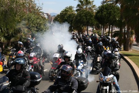 Les motards en colère à Nice