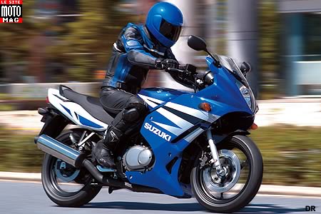 Suzuki 500 GS F : look sport