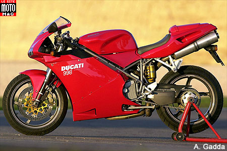 Ducati 998 Superbike : selle/guidon