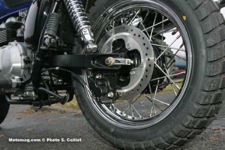 Triumph Scrambler : pneus peu sures