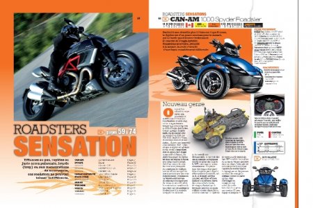 Moto Mag Spécial roadster 2011 : pure sensation