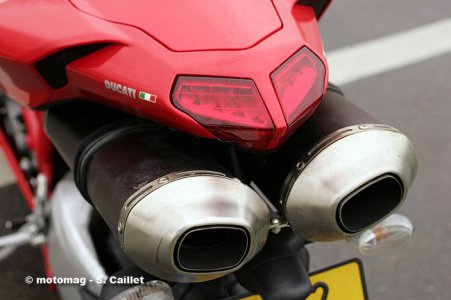 Ducati 1098 S : silencieux ?