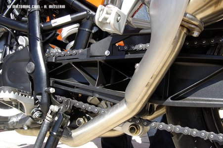 KTM 690 Supermoto : bras