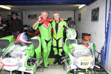 Coupes Moto Légende 2015 : Ballington et Baldé chez Kawasaki