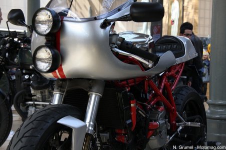 Bike shed Paris : Ducati 749s Modification Motorcycle