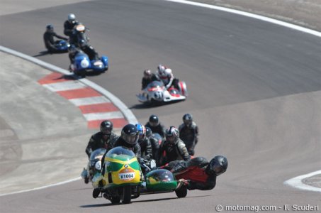Coupes Moto légende 2012 : sur la piste, les sides !