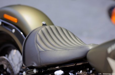 Harley-Davidson 1800 Softail Slim S : assise