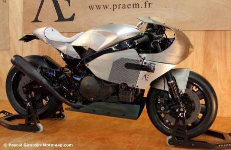 Praëm SP3 au Salon moto de Paris : base Honda 1000 VTR SP 2