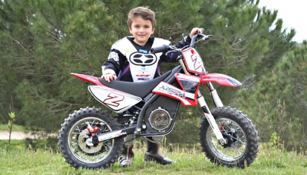 Pocket Cross 50cc Enfant - La Moto-cross pour les Jeunes de 5-8 ans